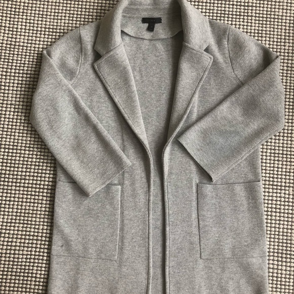 J. Crew Lightweight Sweat Blazer - Gray - Picture 4 of 5
